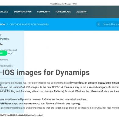 cisco ios images for gns3 dynamips dynagen
